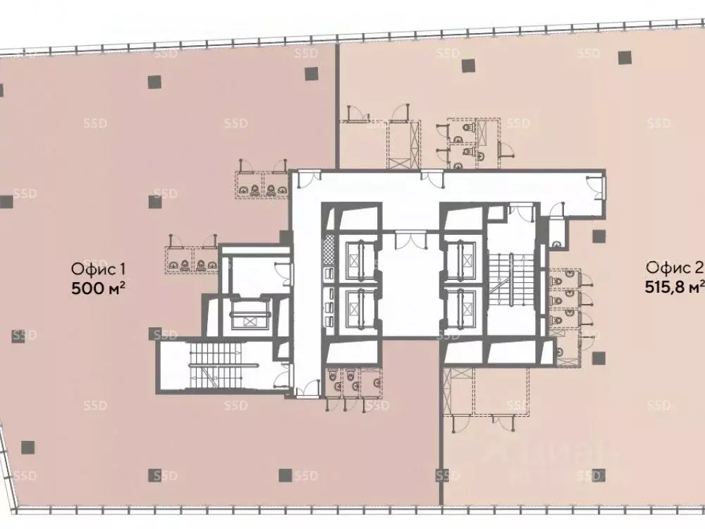 Офис в Москва ул. Обручева, 23С1 (1016 м) - Фото 1