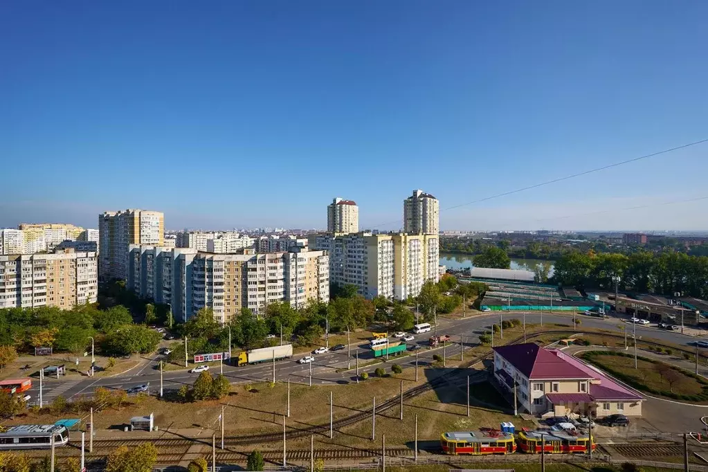 1-к кв. Краснодарский край, Краснодар Юбилейный мкр, ул. 70-летия ... - Фото 1