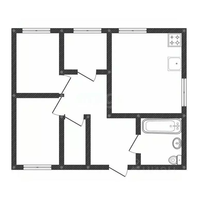 Дом в Башкортостан, Уфа городской округ, с. Нагаево, 9-й кв-л 11 (140 ... - Фото 2