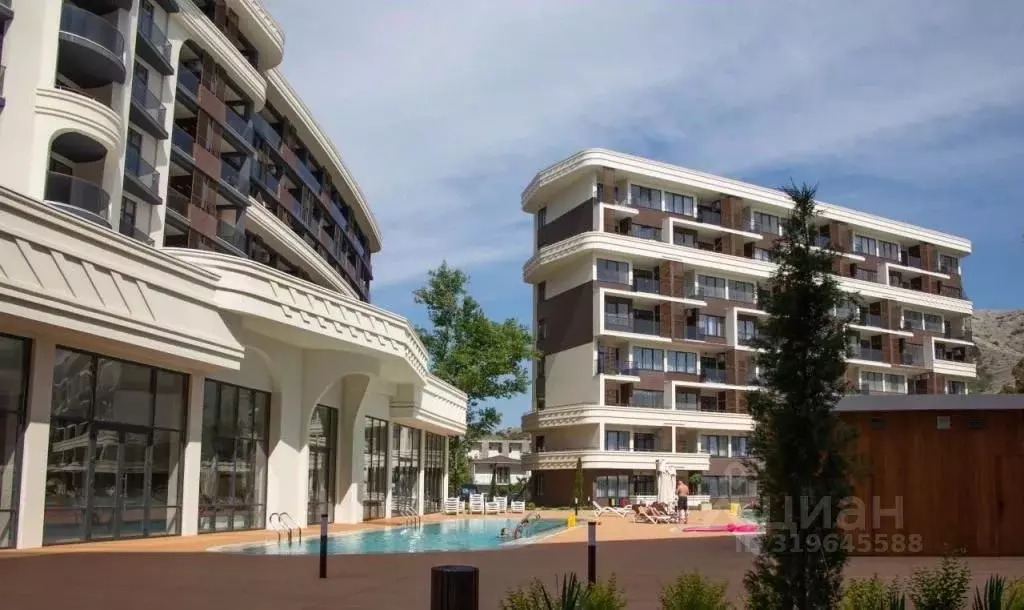 2-к кв. Крым, Судак Апарт-отель и Спа Атлас тер., 75кБ3 (46.0 м) - Фото 2