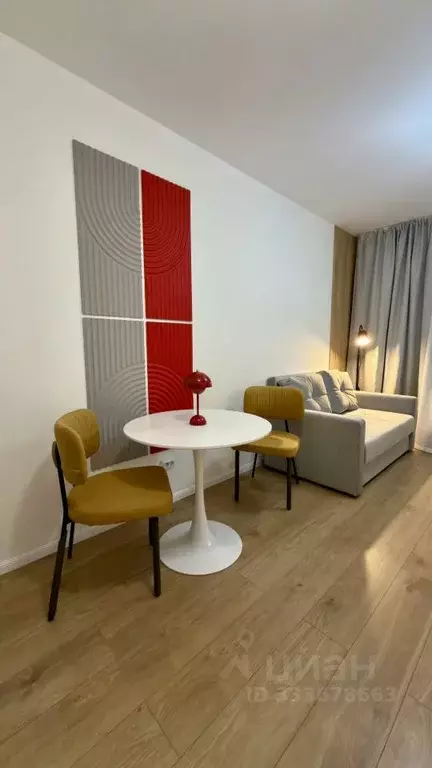 Студия Санкт-Петербург ул. Пейзажная, 24к2 (20.8 м) - Фото 1