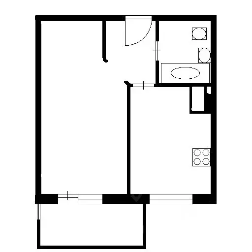 1-к кв. Ленинградская область, Всеволожский район, Заневское городское ... - Фото 2