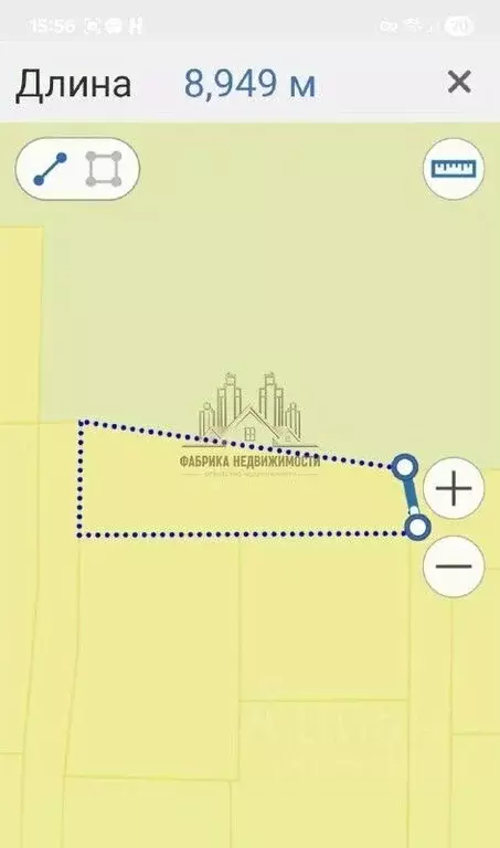 Участок в Крым, Симферопольский район, с. Трудовое ул. Зеленая (623.0 ... - Фото 2