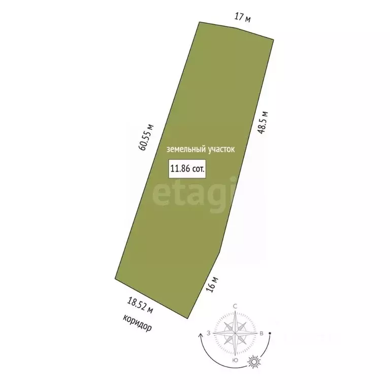 Дом в Крым, Сакский район, Митяевское с/пос, с. Шелковичное ул. ... - Фото 2