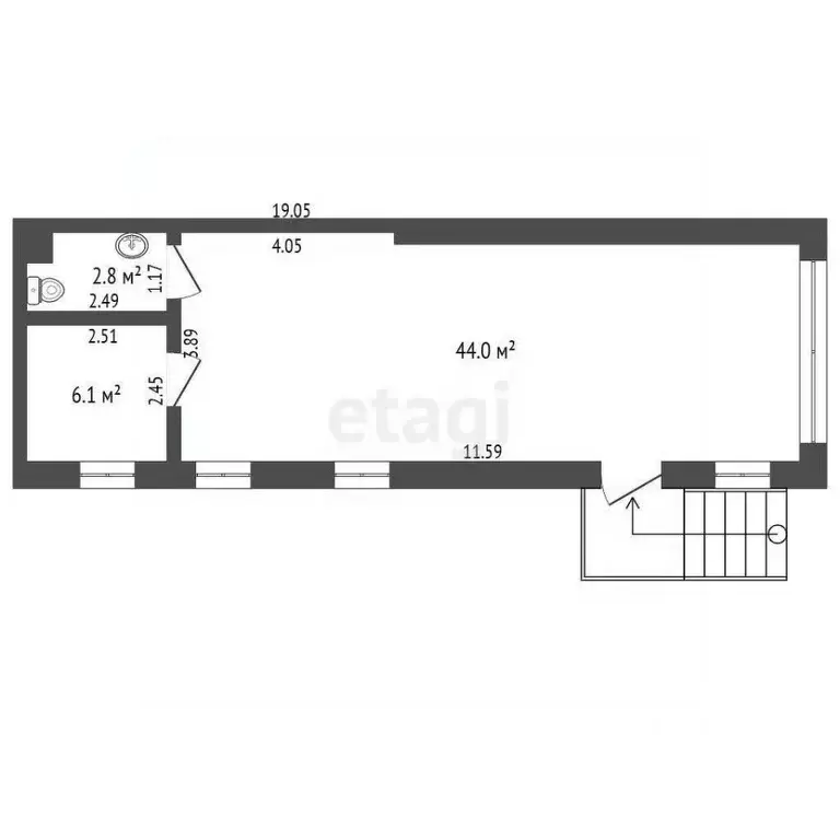 Офис в Калининградская область, Калининград Земельная ул., 12 (53 м) - Фото 2