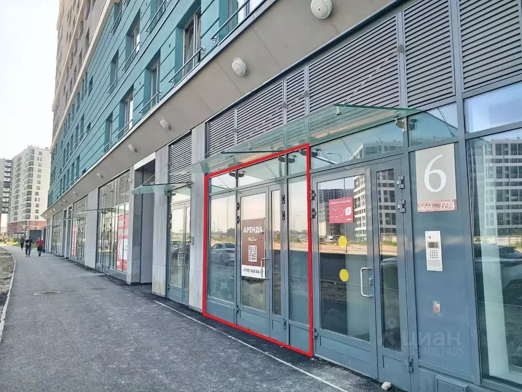 Помещение свободного назначения в Санкт-Петербург просп. Крузенштерна, ... - Фото 1