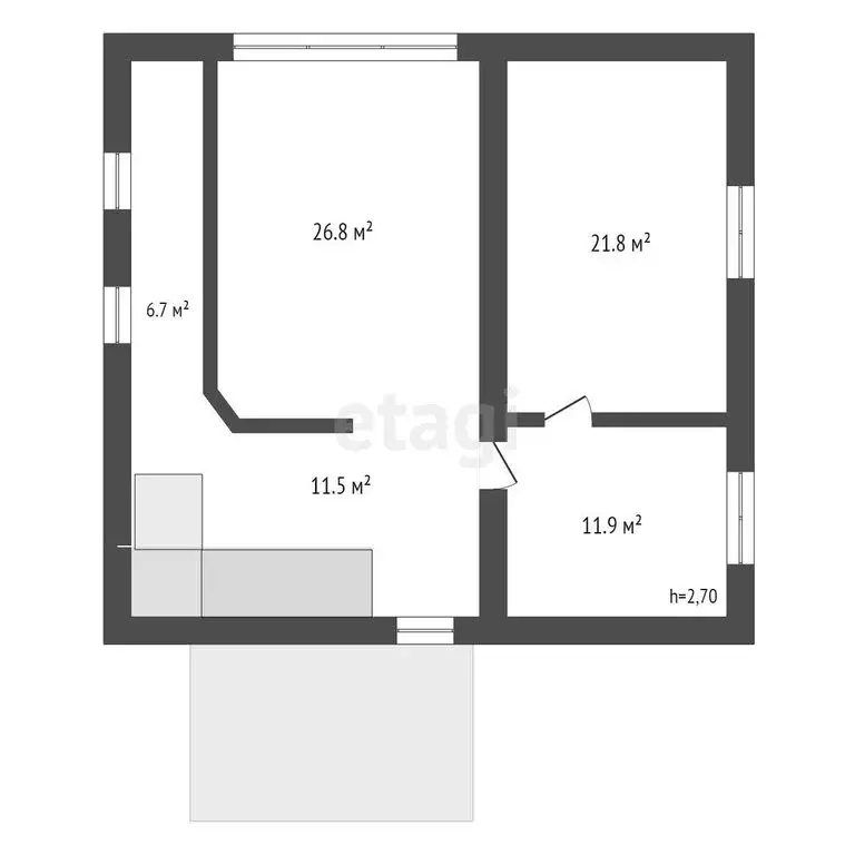 Дом в Новосибирская область, Коченёвский муниципальный район, рабочий ... - Фото 1