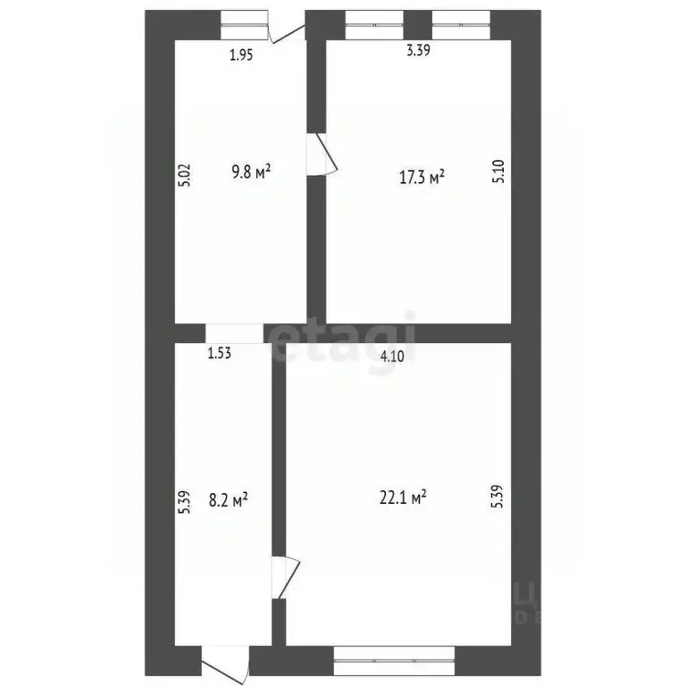 Дом в Крым, Сакский район, Новофедоровка пгт ул. 30-го Авиаполка (63 ... - Фото 2