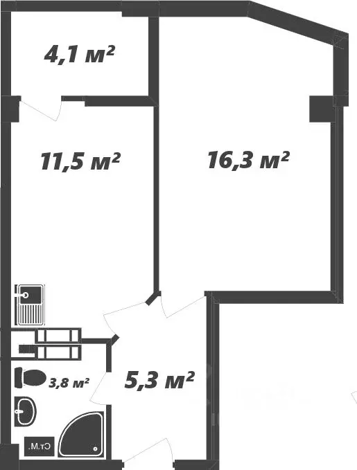 1-к кв. Крым, Ялта муниципальный округ, Форос пгт спуск Форосский, 8к2 ... - Фото 1