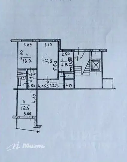 3-к кв. Орловская область, Орел ул. Фомина, 23 (66.5 м) - Фото 1