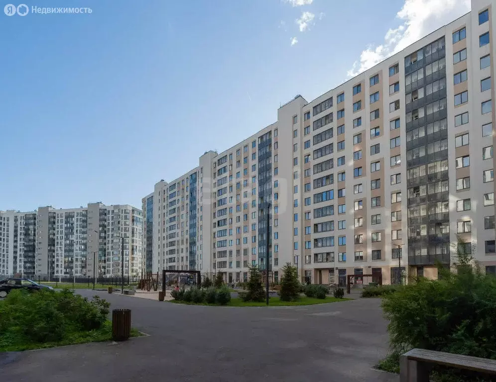 2-комнатная квартира: Кудрово, проспект Строителей, 1к1 (47.72 м) - Фото 1