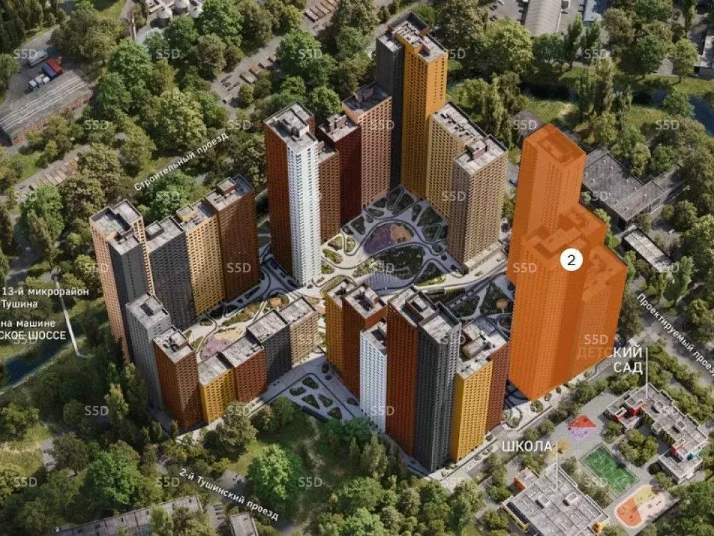 Торговая площадь в Москва Строительный проезд, 9 (95 м) - Фото 2