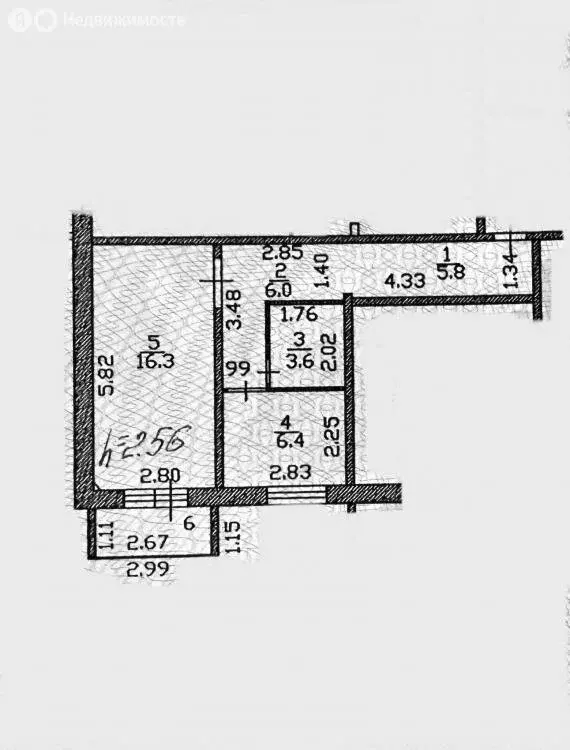 1-комнатная квартира: Саяногорск, микрорайон Южный, 3 (38.1 м) - Фото 1