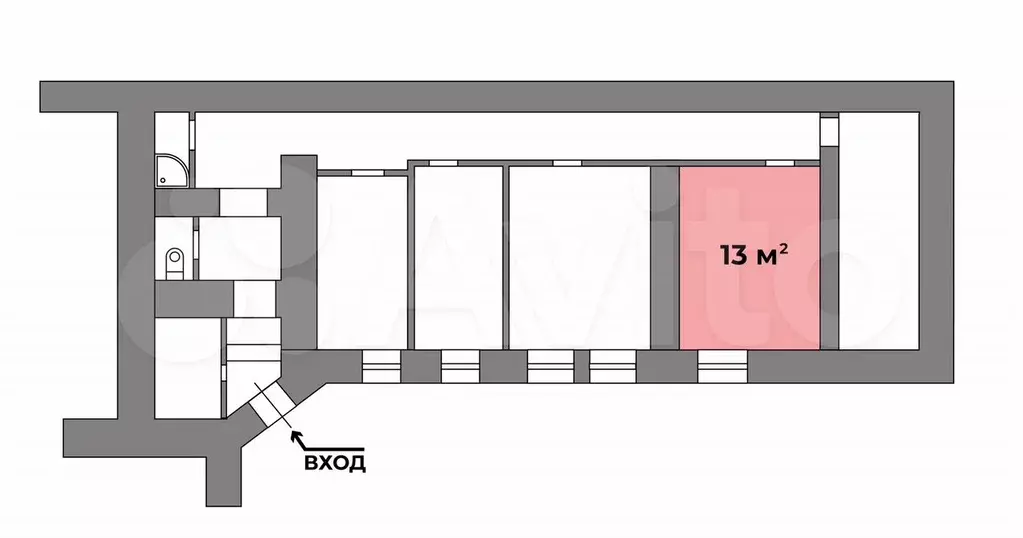 Свободного назначения,Офис,бьюти-коворкинг13 м - Фото 0