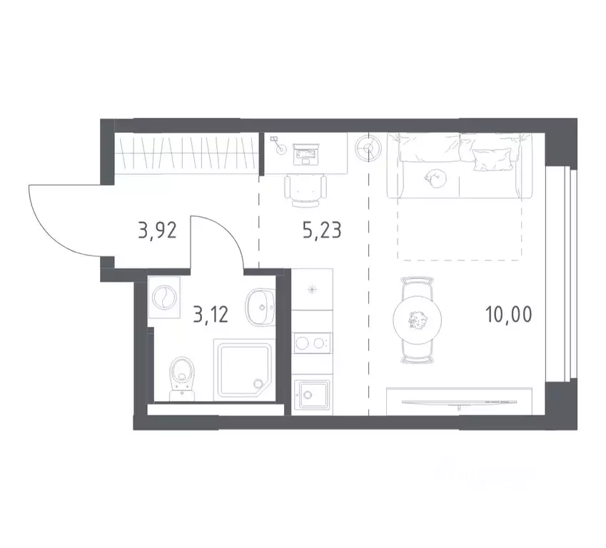 1-к кв. Московская область, Химки городской округ, д. Юрлово Пятницкие ... - Фото 1