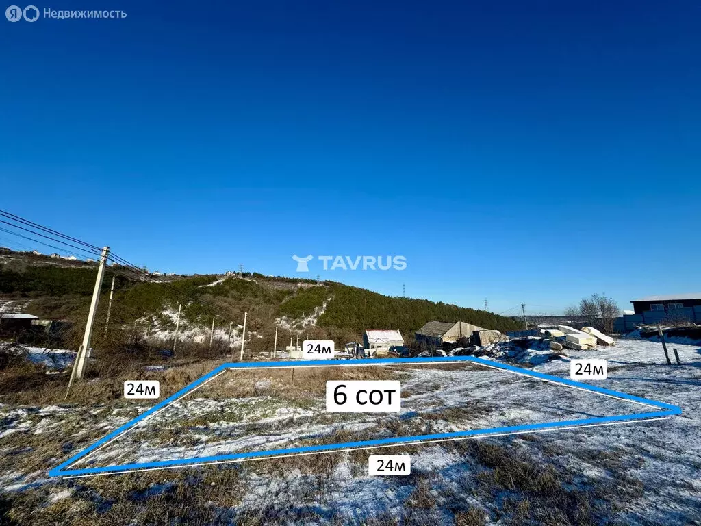 Участок в Лозовое, улица им. Ивана Тургенева, 15 (6 м) - Фото 1