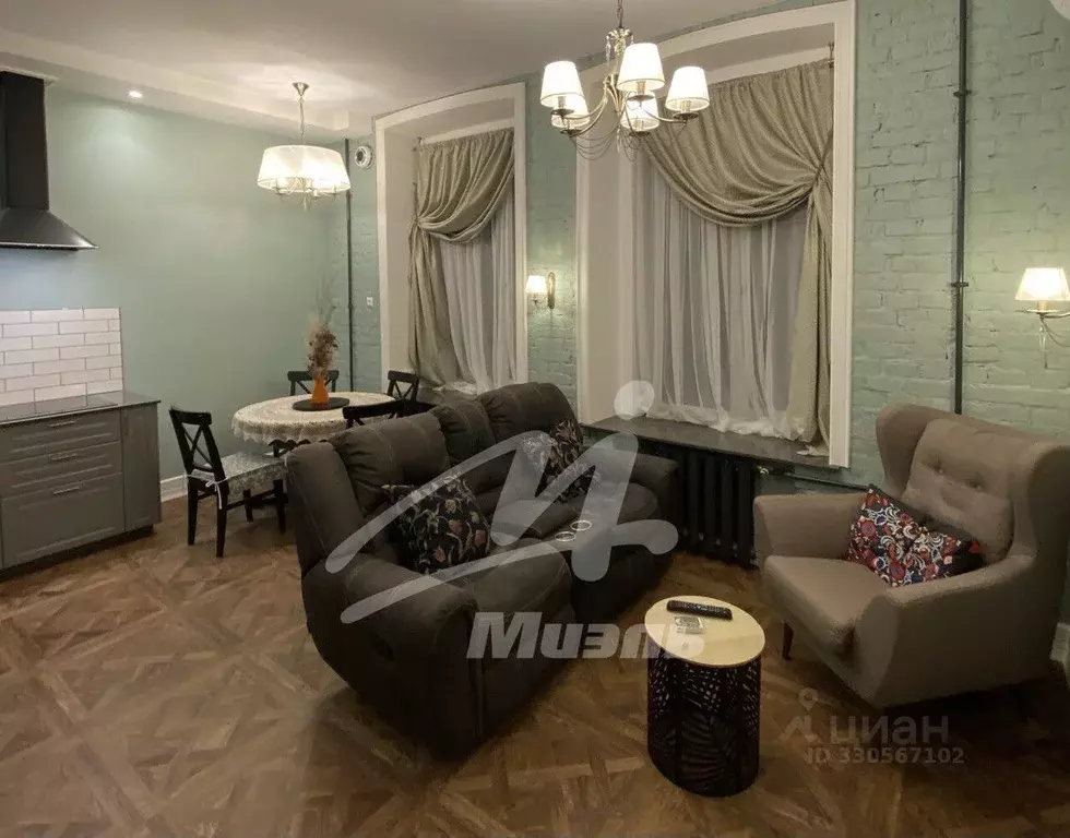 2-к кв. Москва 1-я Тверская-Ямская ул., 25С2 (41.6 м) - Фото 1