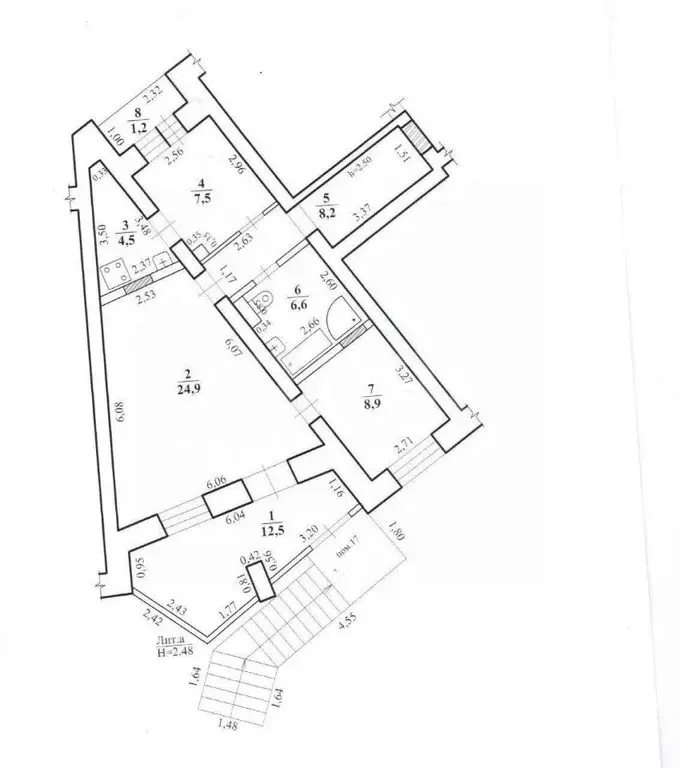 Торговая площадь в Забайкальский край, Чита ул. Кастринская, 6 (74 м) - Фото 1