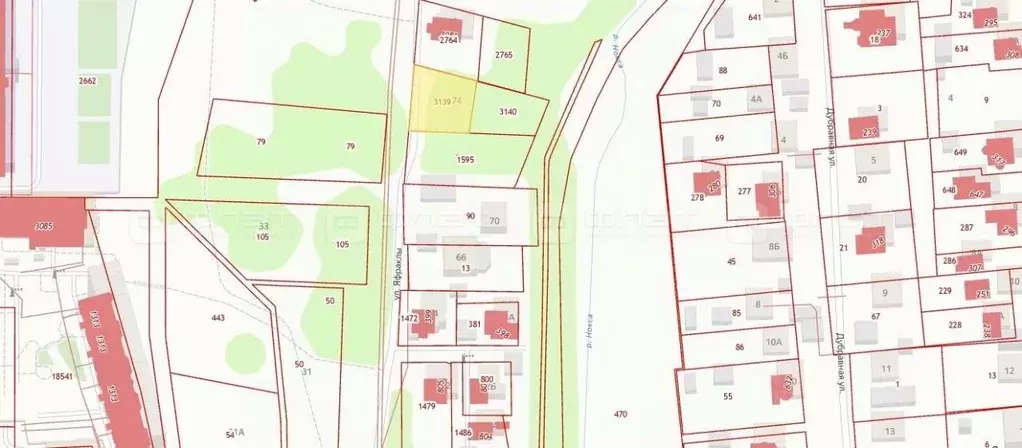 Участок в Татарстан, Казань ул. Яфраклы, 72 (13.0 сот.) - Фото 2