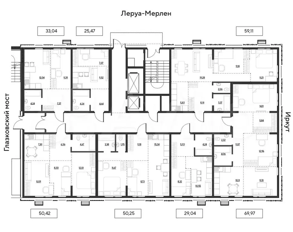 3-к. квартира, 70 м, 13/19 эт. - Фото 1