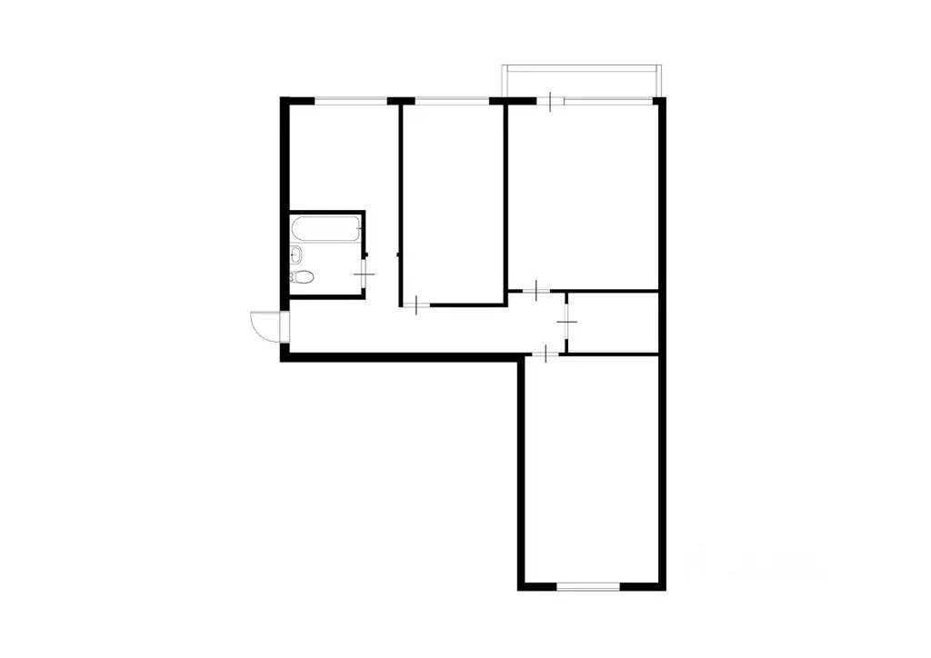 3-к кв. Удмуртия, Ижевск ул. Труда, 62 (60.0 м) - Фото 1