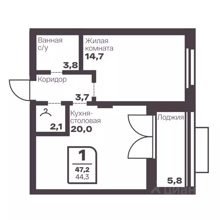 1-к кв. Челябинская область, Магнитогорск Голос Притяжение жилой ... - Фото 0