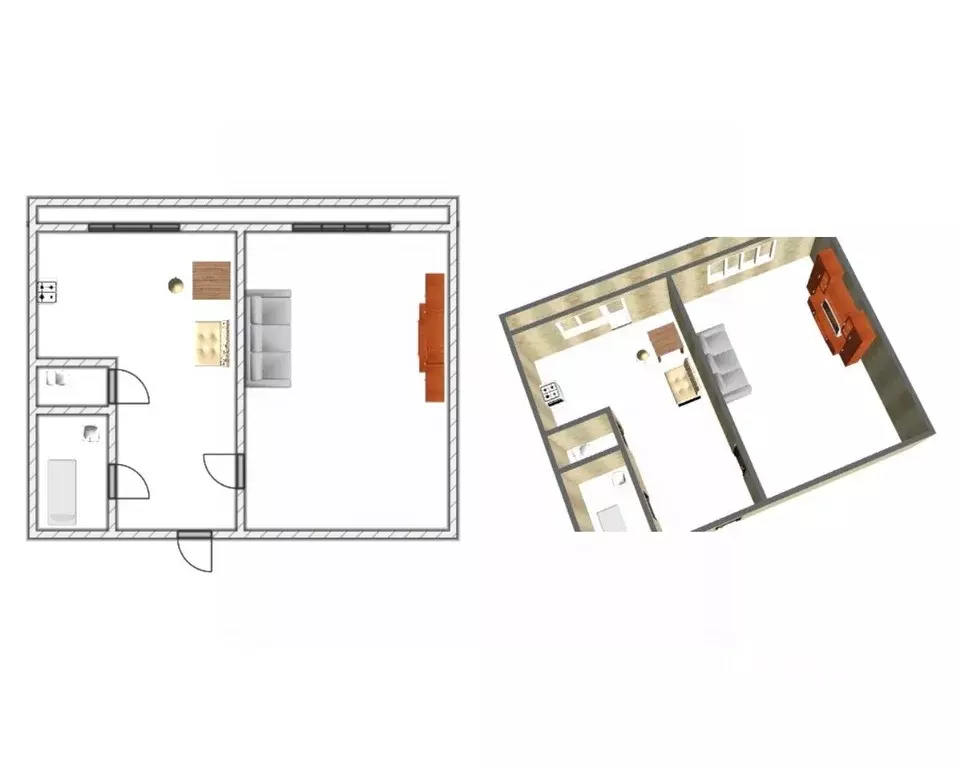 1-к кв. Ленинградская область, Кировский район, Назия пгт ул. ... - Фото 2
