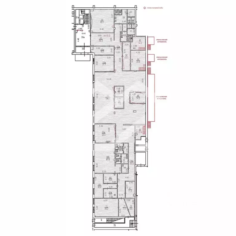 Офис в Москва ул. Орджоникидзе, 11С1а (739 м) - Фото 2