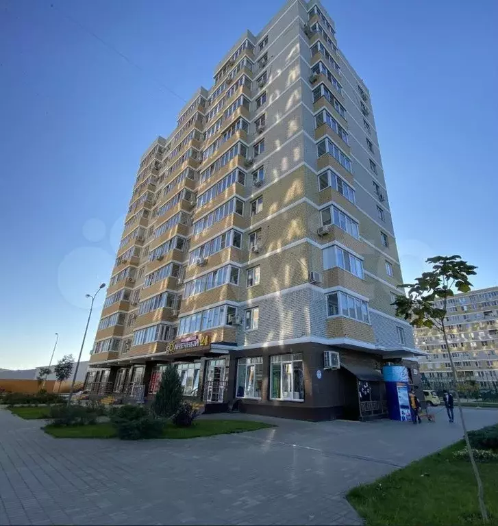1-к. квартира, 39,1 м, 4/12 эт. - Фото 0