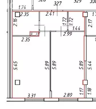 1-комнатная квартира: Мурино, улица Шоссе в Лаврики, 93 (46.7 м) - Фото 1