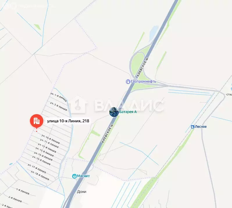 Участок в Пушкин, территория СНТ Дони (5.25 м) - Фото 2