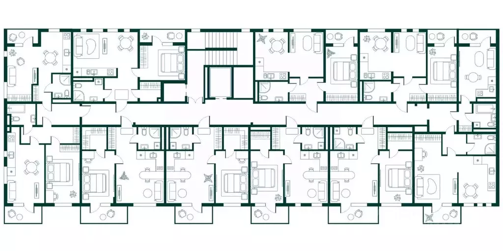 1-к кв. Дагестан, Дербент Новая История жилой комплекс (48.65 м) - Фото 2