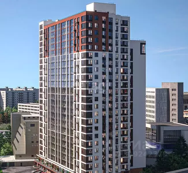Студия Новосибирская область, Новосибирск Красный просп., 180 (32.9 м) - Фото 0