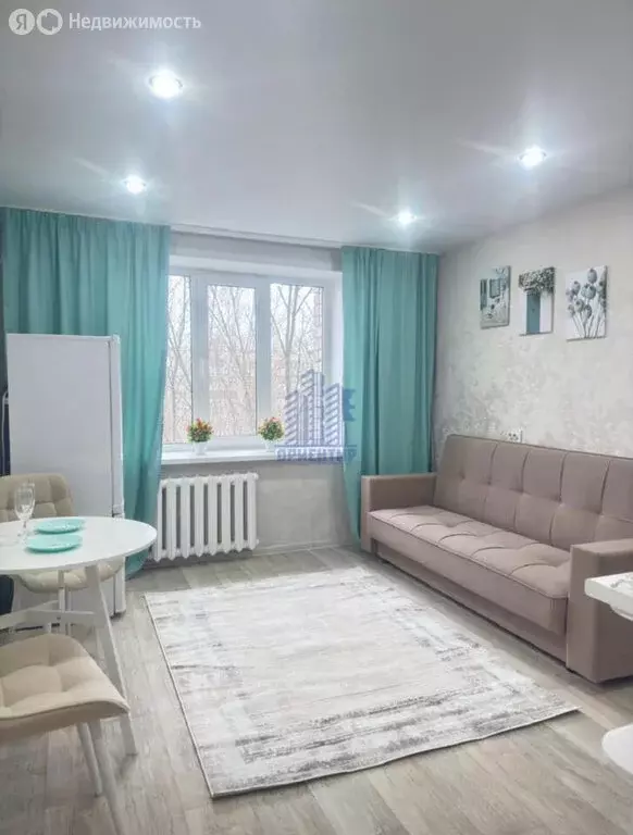 Квартира-студия: Чебоксары, проспект 9-й Пятилетки, 2 (24 м) - Фото 1