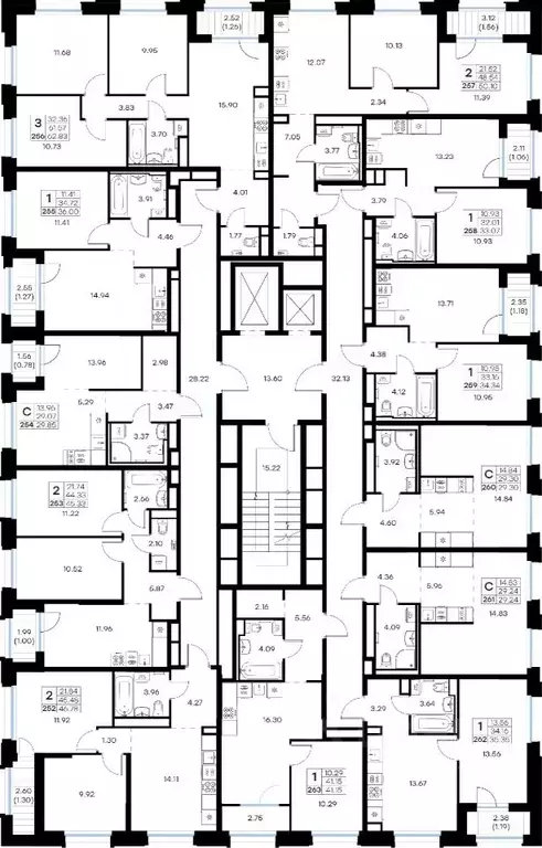 1-к кв. Мурманская область, Мурманск Долина Уюта тер.,  (33.07 м) - Фото 2