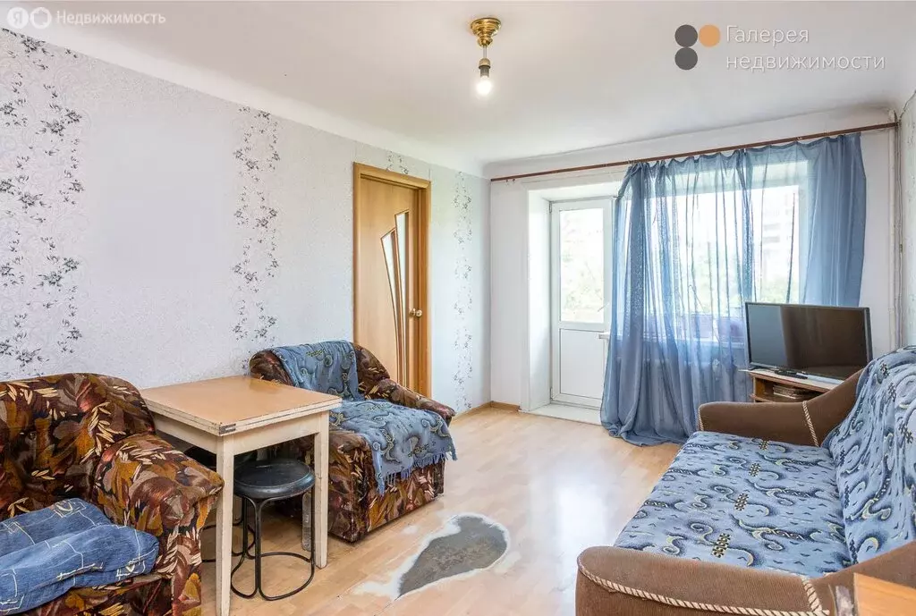 3-комнатная квартира: Хабаровск, Ленинградская улица, 56В (56.2 м) - Фото 1
