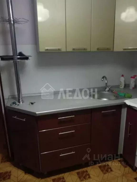 1-к кв. Омская область, Омск Московка мкр, ул. 1-я Ленинградская, 33 ... - Фото 2