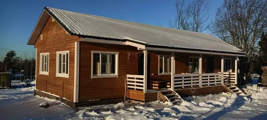 Дом в Ленинградская область, Приозерский район, Красноозерное с/пос, ... - Фото 1