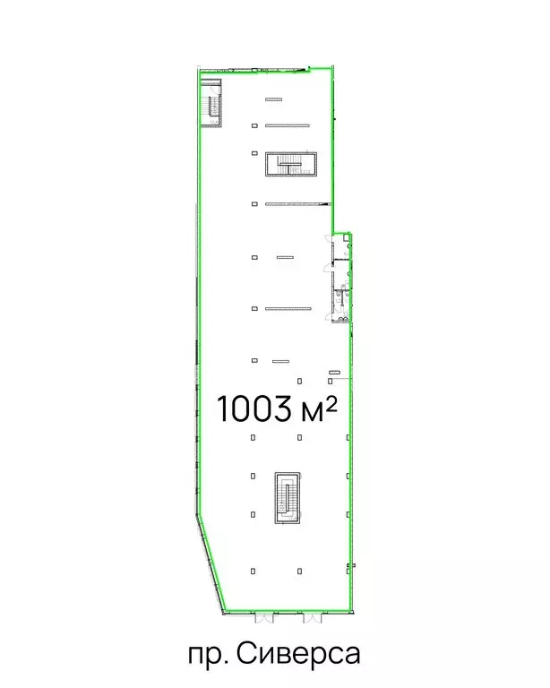 Помещение свободного назначения (1003 м) - Фото 2