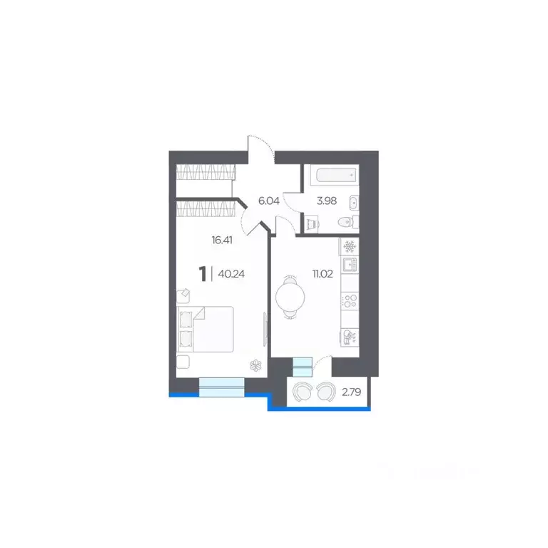 1-к кв. Рязанская область, Рязанский район, Дядьковское с/пос, с. ... - Фото 1