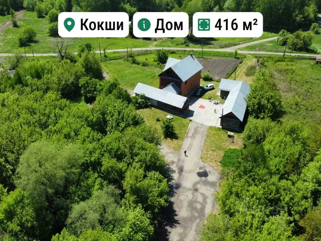 Дом в Алтайский край, Советский район, с. Кокши ул. Братьев Иванцовых, ... - Фото 1