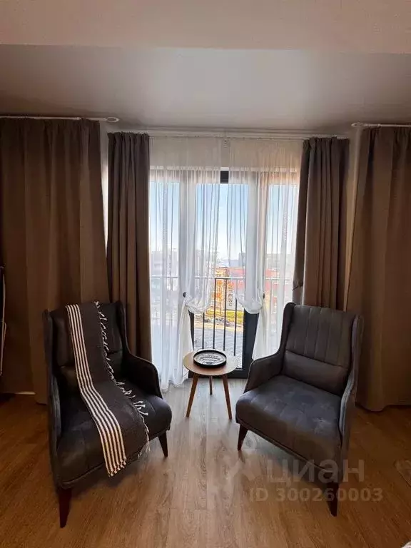 1-к кв. Калининградская область, Зеленоградск ул. Пугачева, 3Б (44.0 ... - Фото 1