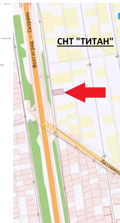 Участок в Волгоградская область, Городищенский район, Ерзовское ... - Фото 2