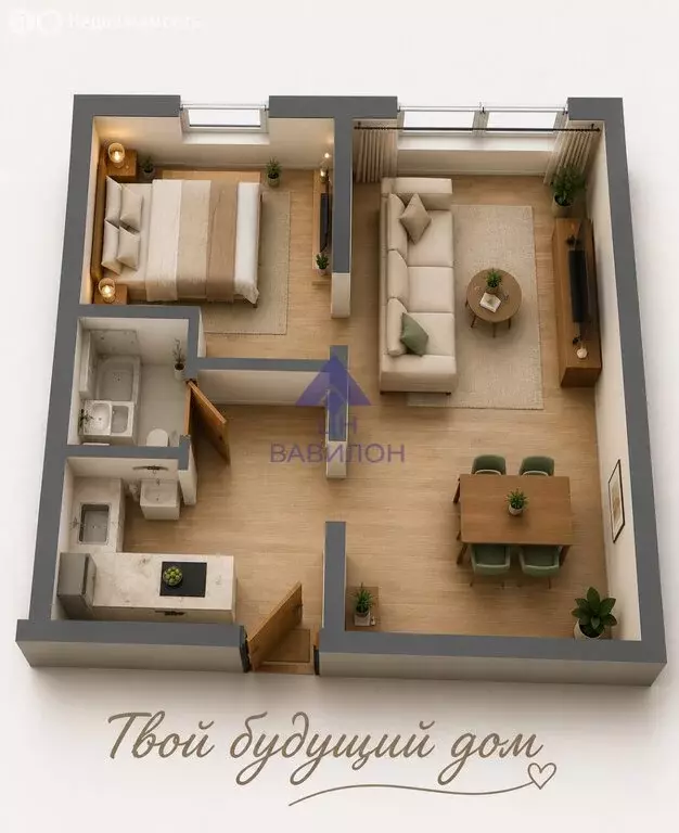 Квартира-студия: Волгодонск, улица Ленина, 90 (24.9 м) - Фото 1