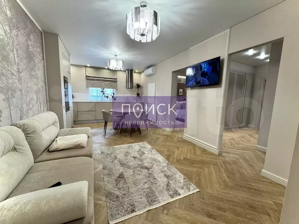 2-к. квартира, 76 м, 21/23 эт. - Фото 1