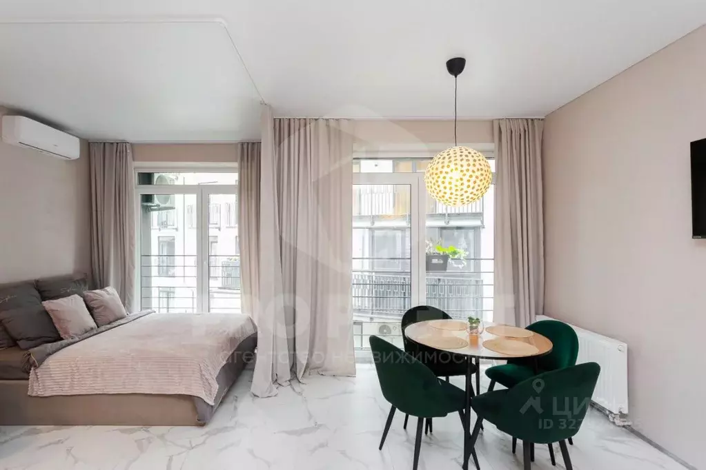 Студия Калининградская область, Зеленоградск ул. Гагарина, 57 (38.0 м) - Фото 2