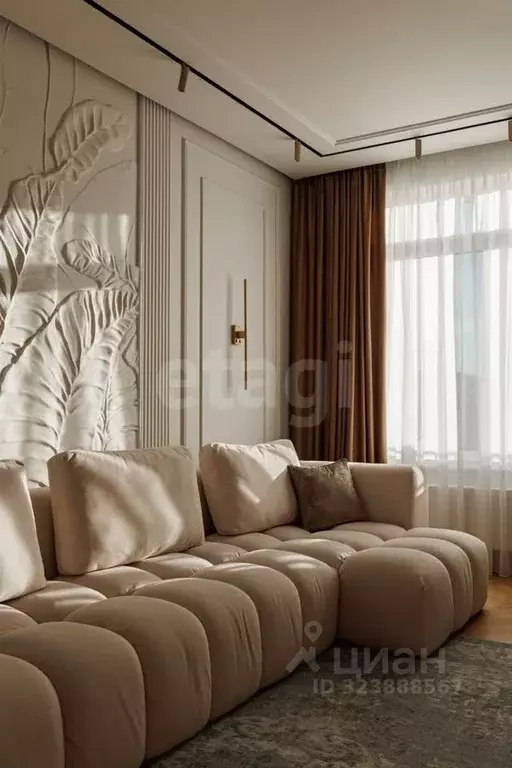 3-к кв. Тюменская область, Тюмень ул. Федюнинского, 30к9 (136.5 м) - Фото 1