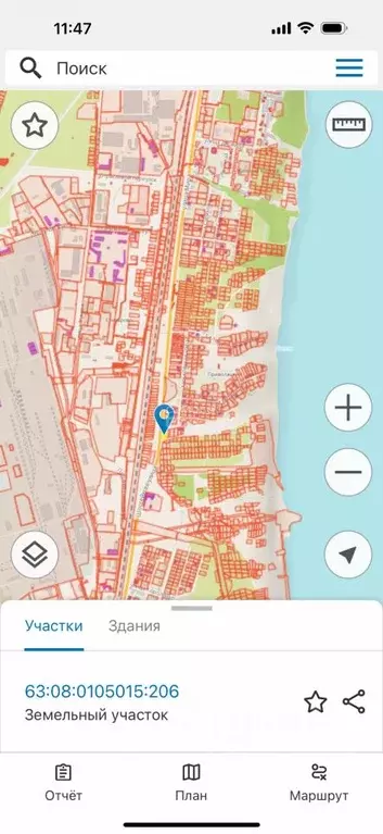 Участок в Самарская область, Сызрань Шоссейная ул. (7.0 сот.) - Фото 2