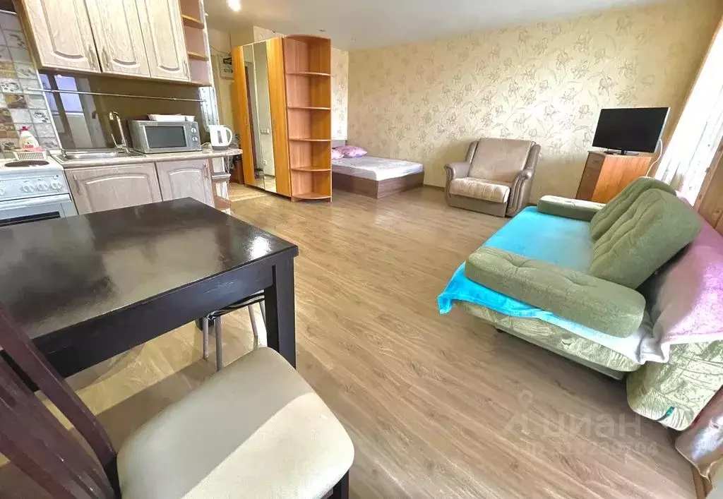 1-к кв. Хабаровский край, Хабаровск ул. Знаменщикова, 10 (35.0 м) - Фото 1