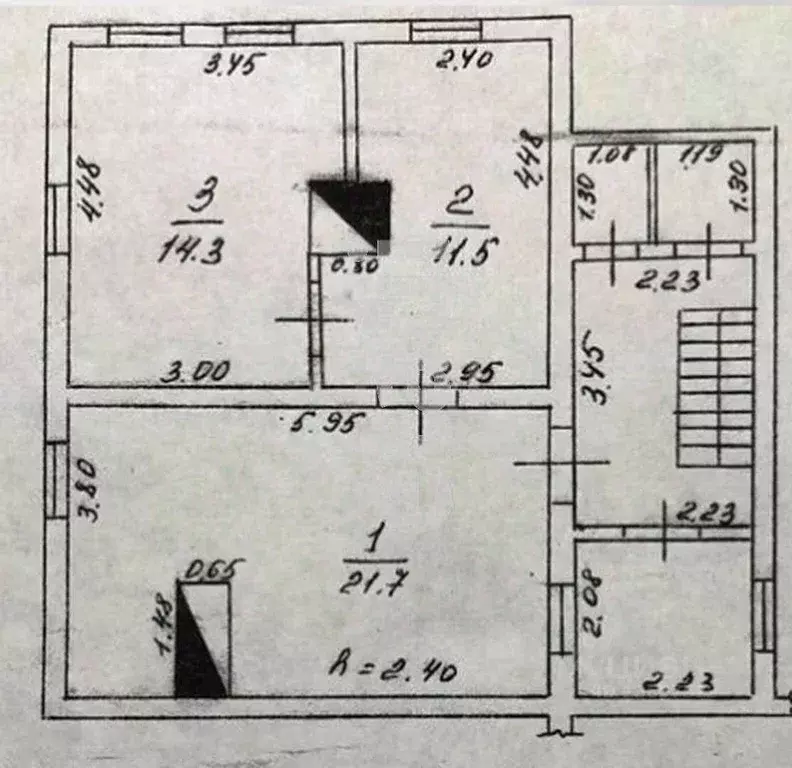 2-к кв. Иркутская область, Иркутск ул. Желябова, 21А (47.5 м) - Фото 1